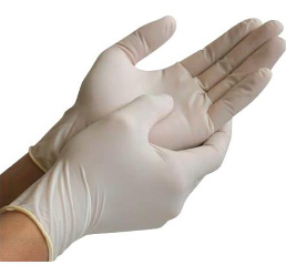 Pudrasız Latex Muayene Eldiveni 100LÜK AMBALAJ - MEDIUM BEDEN