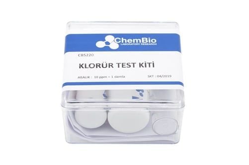 Klor (Toplam) Test Kiti (DPD Metod)Kolorimetrik 0 - 5 ppm