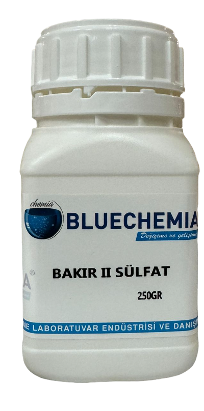 Bakır (II) Sülfat Pentahidrat pure  250 gr.