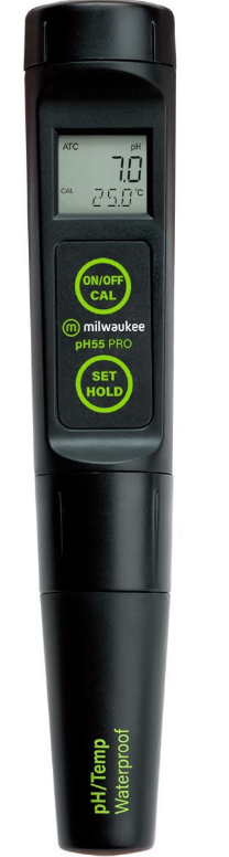 Milwaukee PH55 PRO - PH METRE+Sıcaklık, Kalem Tipi, Hassasiyet:0.1 su geçirmez