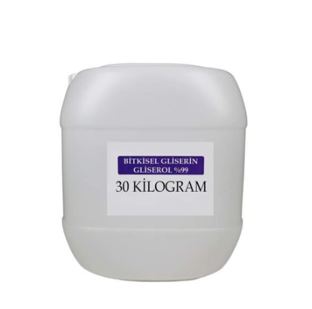 Gliserin 30 kg, 25 kg, 10 kg, 5 kg, 1 kg ambalajda