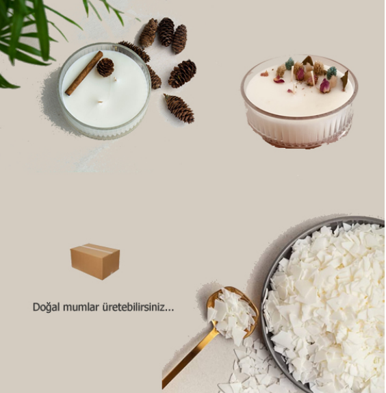 Soya wax.  MUM  /  KG