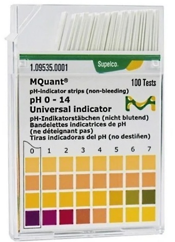 Ph-indicator Strips Non-Bleeding U.i. Ph 0-14