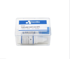 Toplam Sertlik Kiti (Fransız Sertliği - Fr)Titrimetrik1 Fransız  Sertlik = 1 Damla